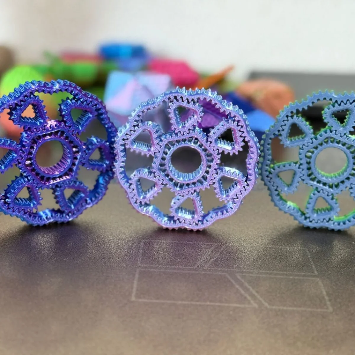 Fidget Sensorial Circular 3D